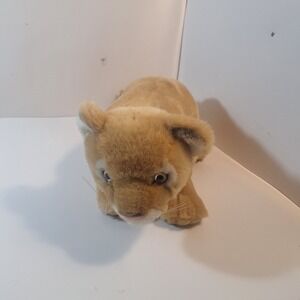 FAO Schwarz Mountain Lion 19"  Stuffed Animal Super Soft